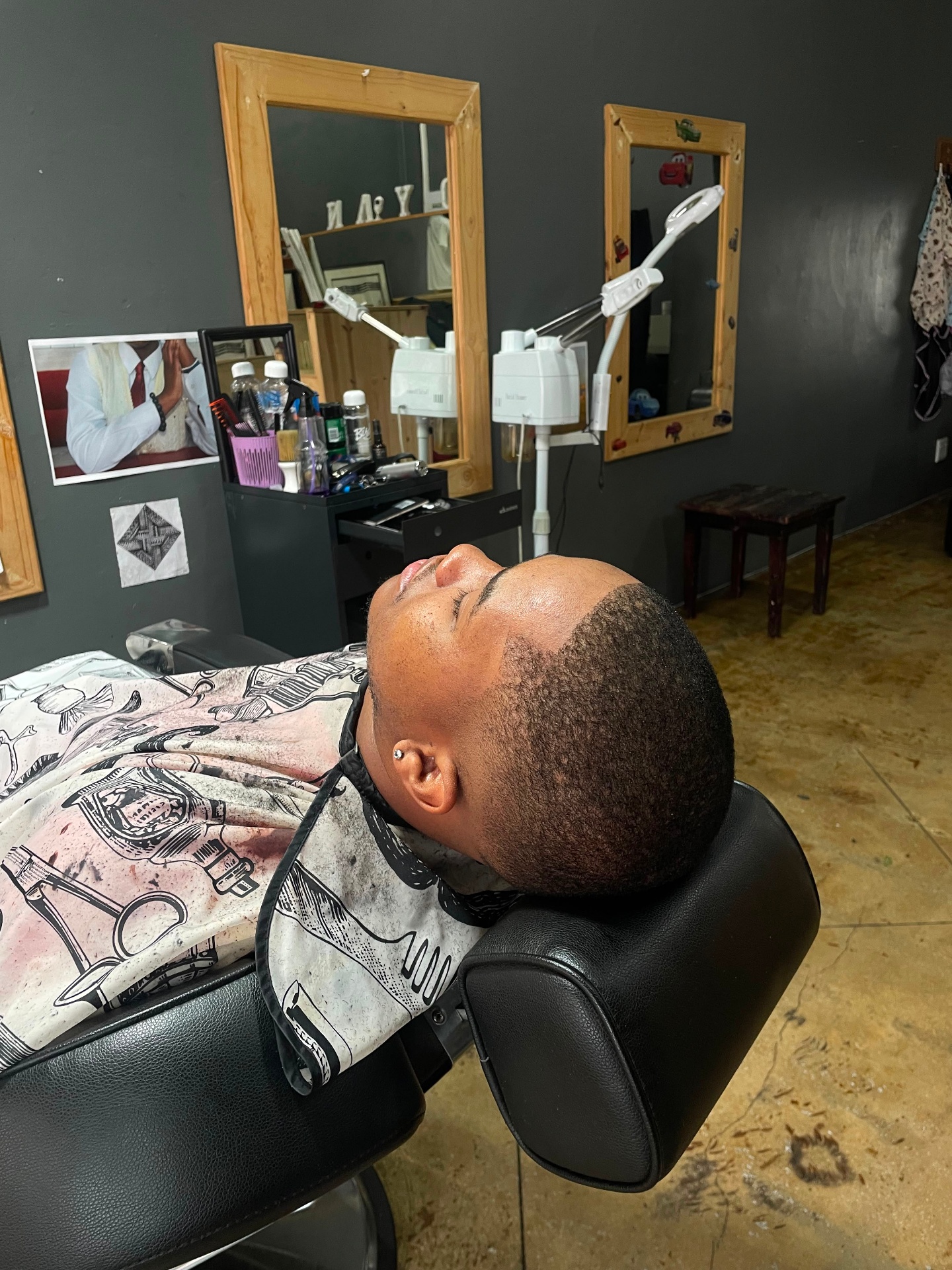Flat top fade haircut